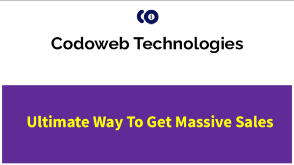 Ultimate Ways to get massive sales